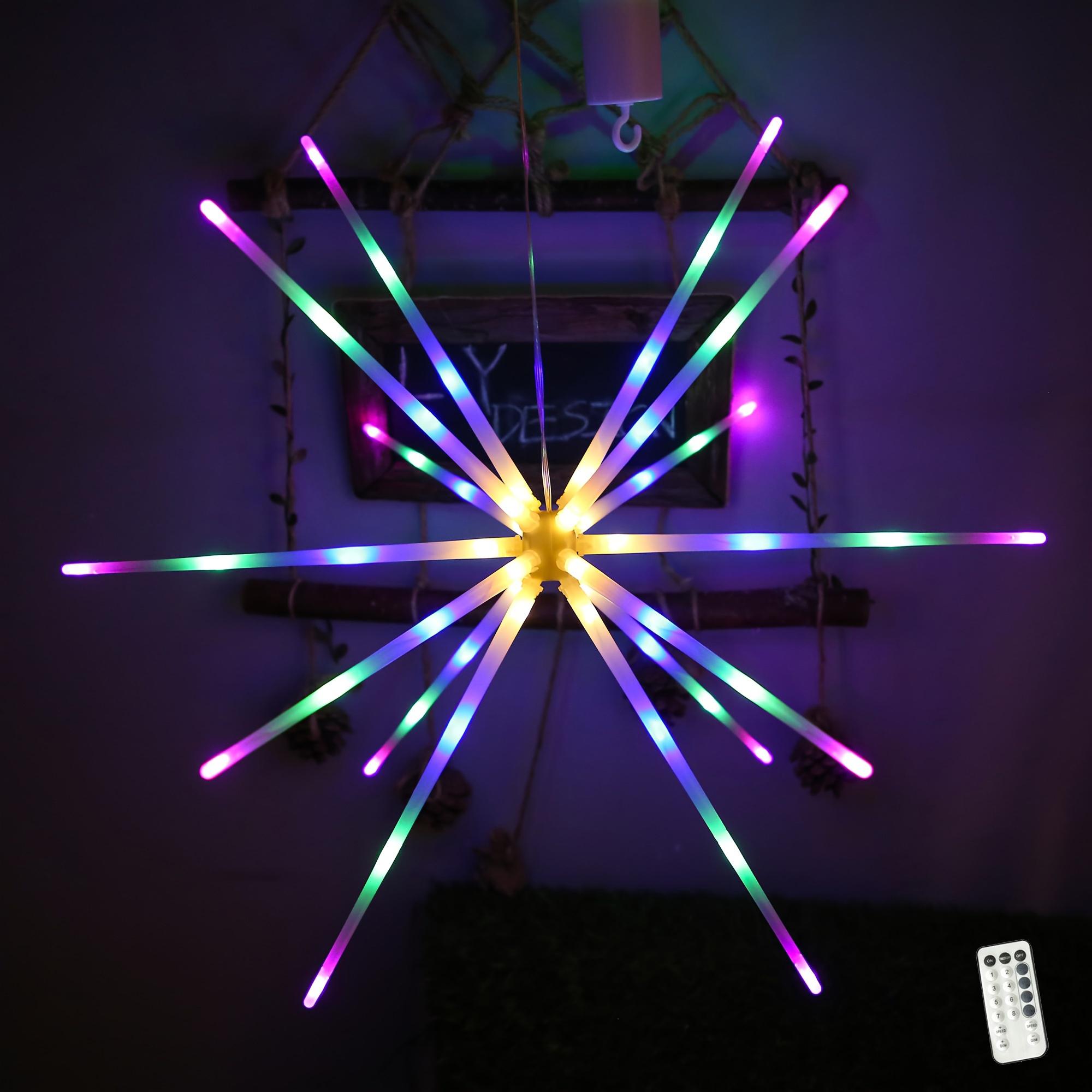 Hangging Firework Lights Battery Operated Meteor Showers Light 8 Modes Timer for Home Holiday Party Christmas Wedding Decor Lamp 1pcs різнокольоровий
Hangging Firework Lights Battery Operated Meteor Showers Light 8 Modes Timer for Home Holiday Party Christmas Wedding Decor Lamp 1pcs різнокольоровий