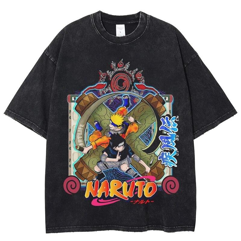 Hip Hop Harajuku Washed T Shirt Japanese Anime Tshirt Men Women Short Sleeve Vintage Tops Cotton Loose Streetwear Tops Tees
Hip Hop Harajuku Washed T Shirt Japanese Anime Tshirt Men Women Short Sleeve Vintage Tops Cotton Loose Streetwear Tops Tees