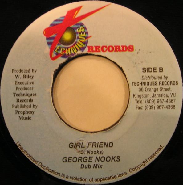 7inch Record GEORGE NOOKS - Girl Friend NONE Techniques Jamaica Reggae, Ska & Dub Used
7inch Record GEORGE NOOKS - Girl Friend NONE Techniques Jamaica Reggae, Ska & Dub Used
