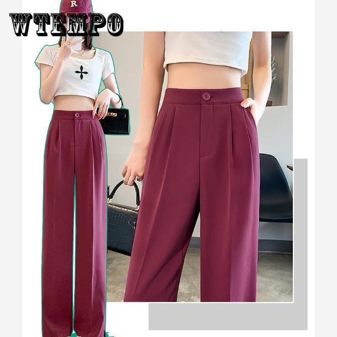 Women Wide Leg Pants Spring and Summer Loose Temperament Casual Women s Pants High Waist Hanging Feeling Suit Pants XXL
Women Wide Leg Pants Spring and Summer Loose Temperament Casual Women s Pants High Waist Hanging Feeling Suit Pants XXL