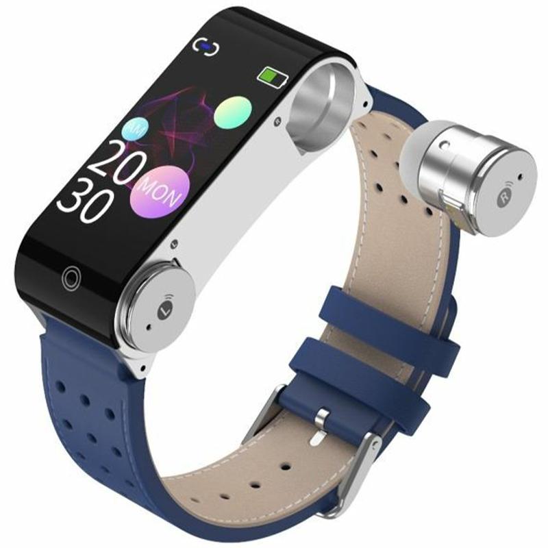 L890 2-In-1 Smart Watch Bluetooth-compatible Earphone Headset Fitness Tracker Blue
L890 2-In-1 Smart Watch Bluetooth-compatible Earphone Headset Fitness Tracker Blue