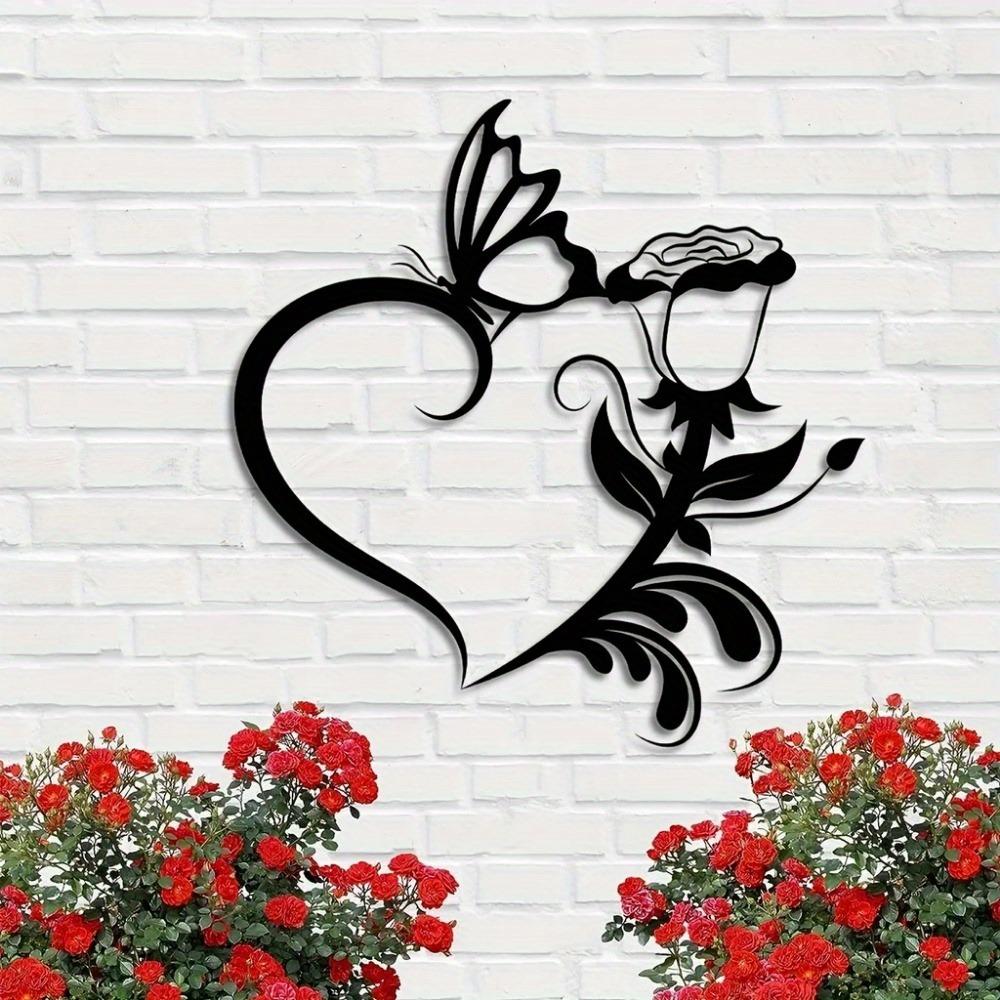 Metal Wall Art Heart Rose Butterfly Geometric Romantic Gift Home Decor TY3510-01
Metal Wall Art Heart Rose Butterfly Geometric Romantic Gift Home Decor TY3510-01