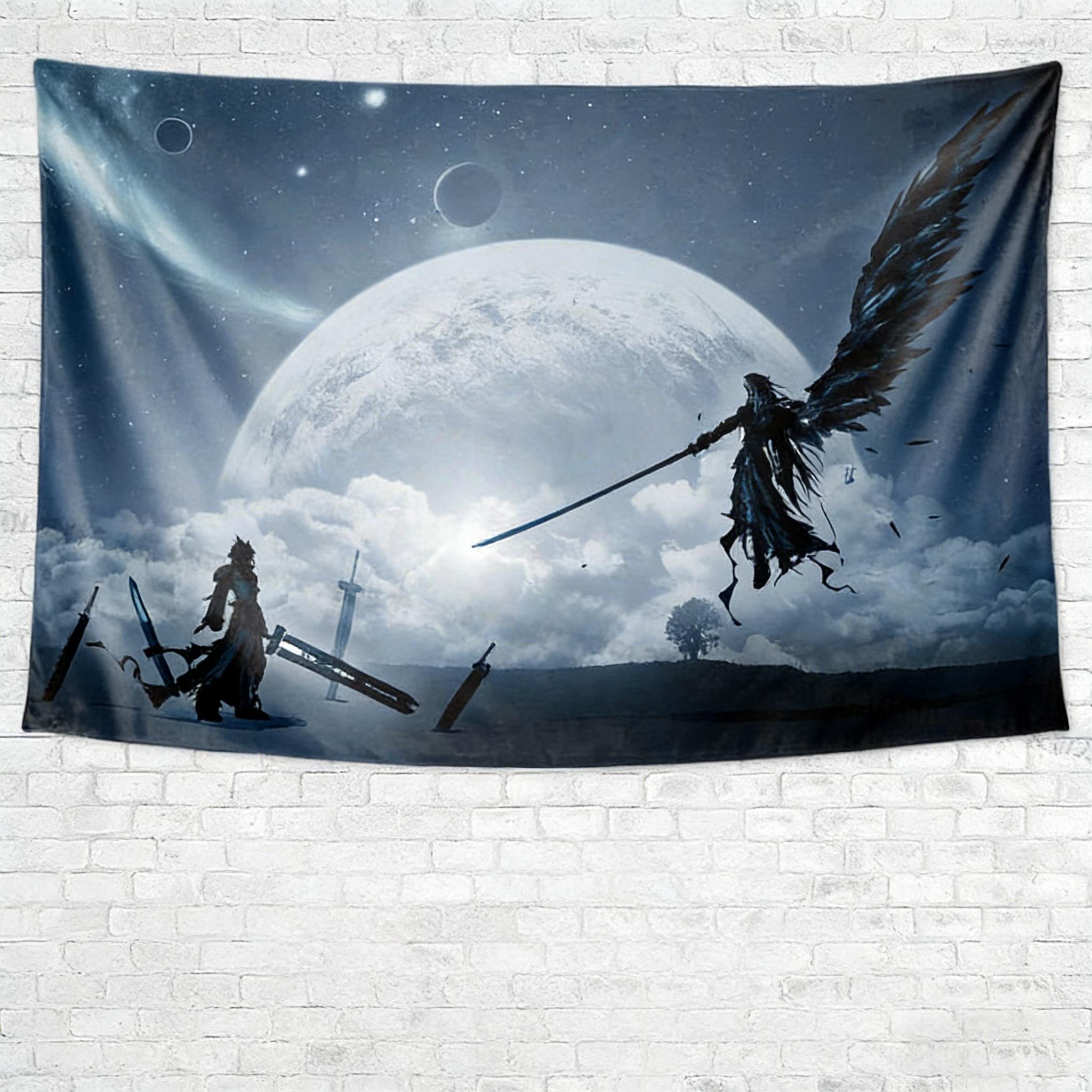 New Hot Anime Final Fantasy Print Tapestry SciFi Hippie Wall Hanging Aesthetic Bedroom Living Room Wall Decor 74x94cm(29x37in)
New Hot Anime Final Fantasy Print Tapestry SciFi Hippie Wall Hanging Aesthetic Bedroom Living Room Wall Decor 74x94cm(29x37in)