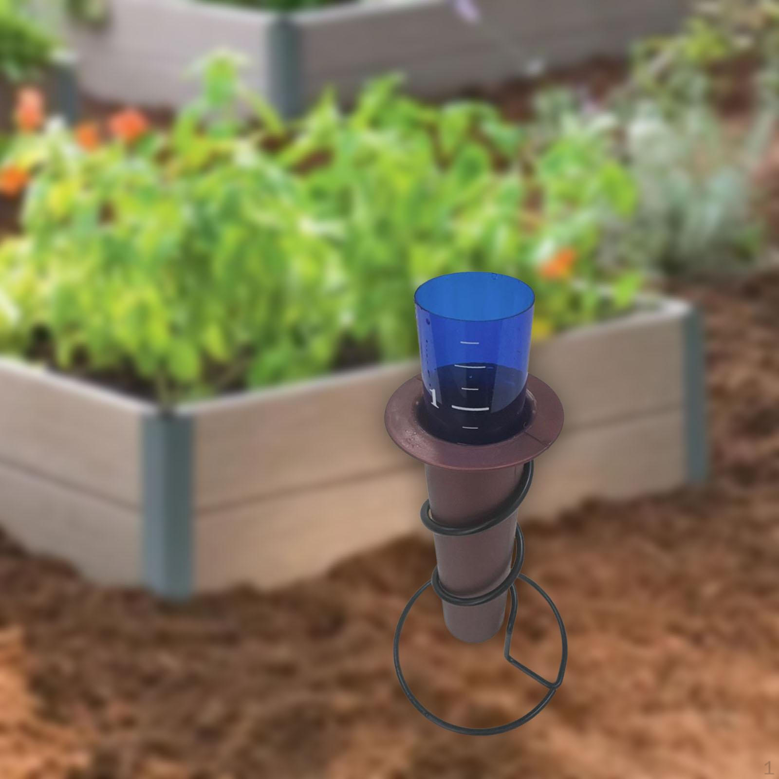 Rain Gauge, Spiral Measurement Shatterproof, Ground Mounted Pluviometer for Fence Yard
Rain Gauge, Spiral Measurement Shatterproof, Ground Mounted Pluviometer for Fence Yard
