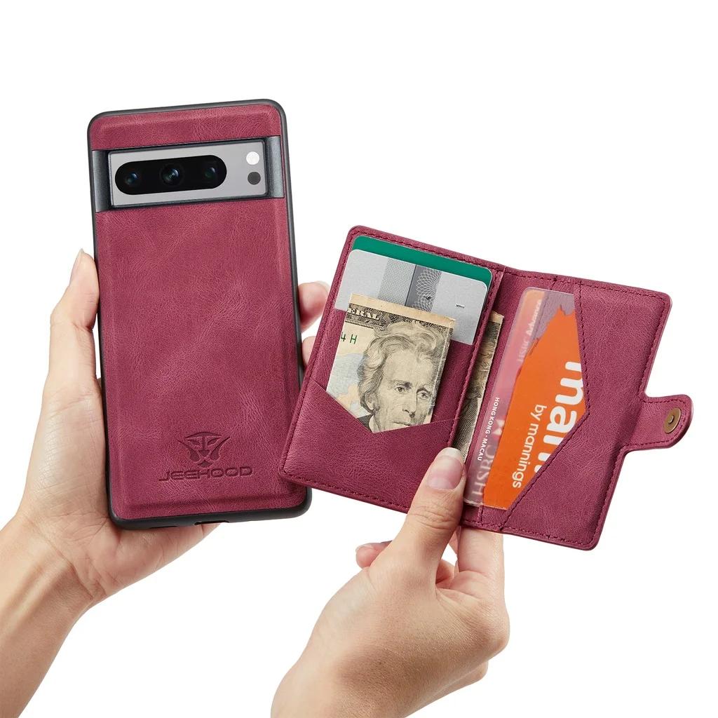 Magnetic Wallet Leather Case for Google Pixel 9 Pro XL 8 Pro 7 7A 6A 5A Pixel Fold Detachable RFID Blocking Card Bag Phone Cover Pixel8 красный
Magnetic Wallet Leather Case for Google Pixel 9 Pro XL 8 Pro 7 7A 6A 5A Pixel Fold Detachable RFID Blocking Card Bag Phone Cover Pixel8 красный