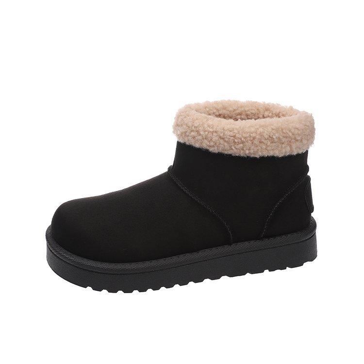 Women s Faux Suede Fuzzy Snow Boots Winter Chunky Platform Anti-Slip Ankle Booties With Faux Fur Lined for Women Comfort Warm Walking Mini Short Boot 36 чорний
Women s Faux Suede Fuzzy Snow Boots Winter Chunky Platform Anti-Slip Ankle Booties With Faux Fur Lined for Women Comfort Warm Walking Mini Short Boot 36 чорний