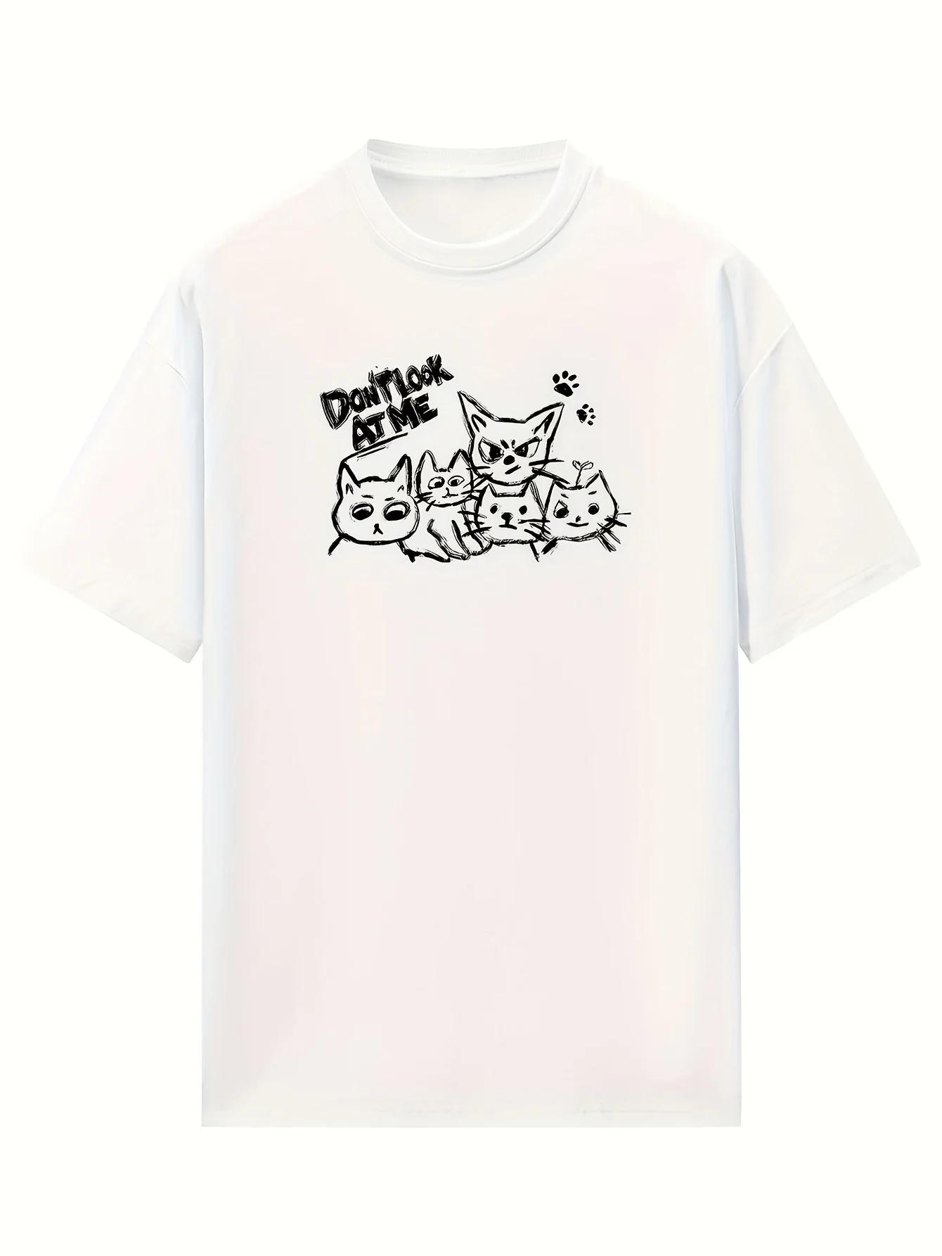 Novedde Unisexga corta con cuello redondo y estampado con dibujo de gato bonitocamisetas transpirables 4XL
Novedde Unisexga corta con cuello redondo y estampado con dibujo de gato bonitocamisetas transpirables 4XL