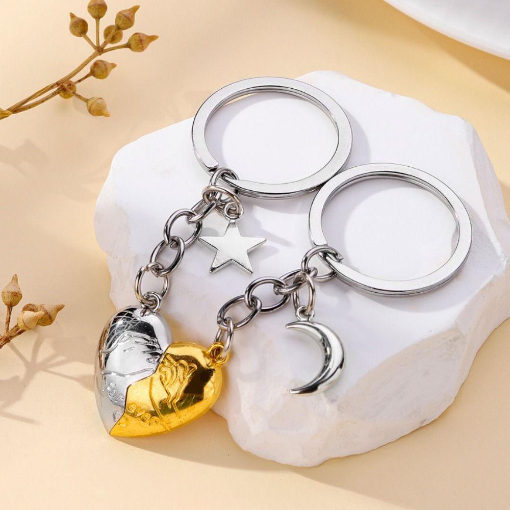 Multi-purpose Love Heart Key Ring Metal Love Couple Keychain Couple Friend Gifts
Multi-purpose Love Heart Key Ring Metal Love Couple Keychain Couple Friend Gifts