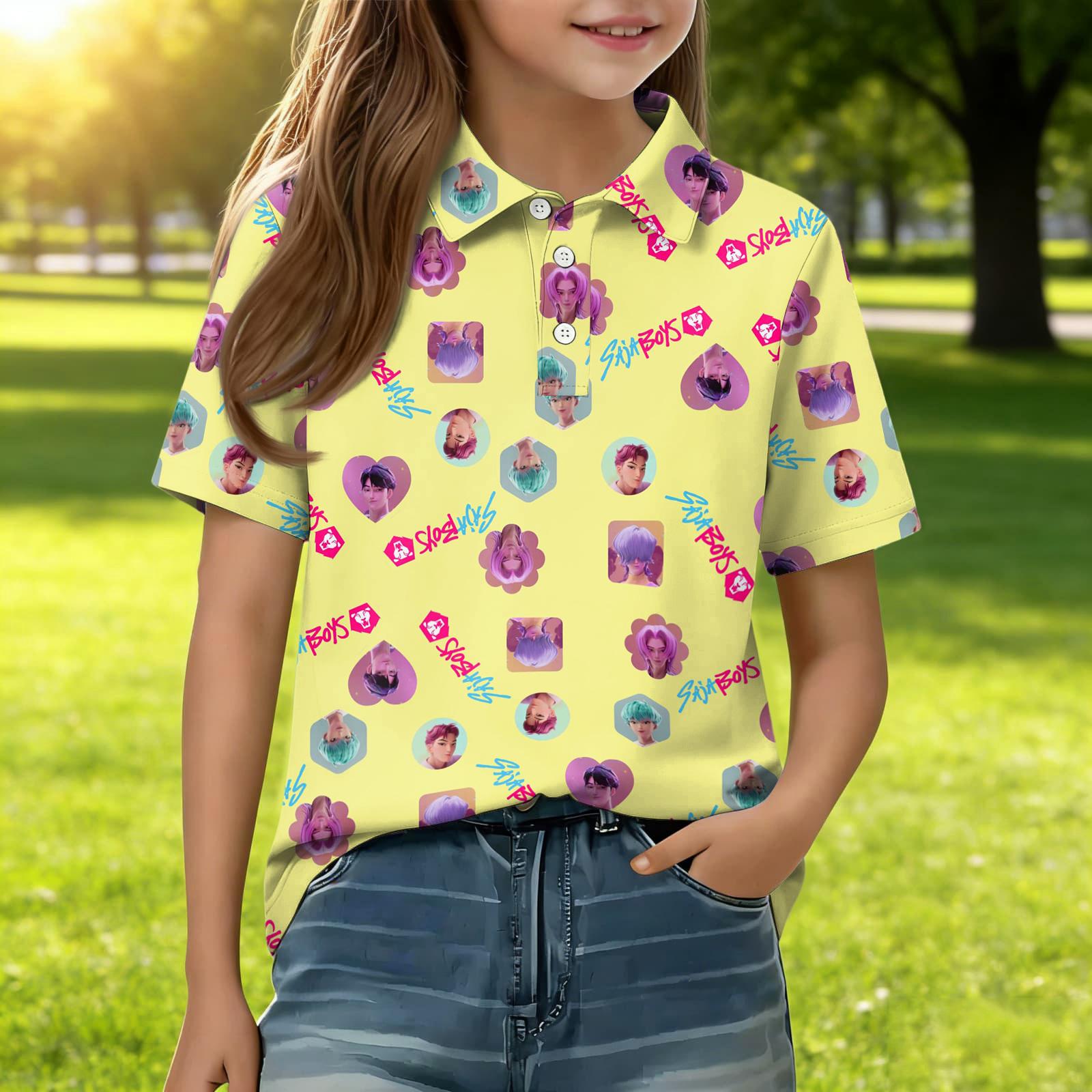 Children s Daily Casual Short-sleeved Print Tops T-shirts Shirts 160 жовтий
Children s Daily Casual Short-sleeved Print Tops T-shirts Shirts 160 жовтий