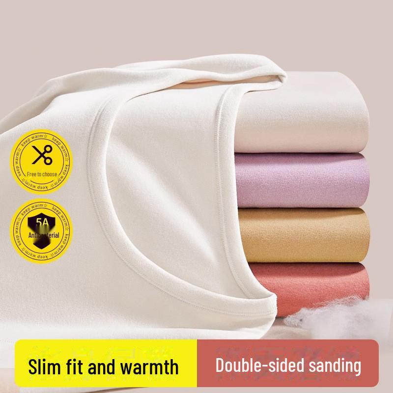 Women s 7A Antibacterial Thermal Underwear Set - Round Neck, Slim Fit, Sanded Fabric, Autumn/Winter Collection. XL
Women s 7A Antibacterial Thermal Underwear Set - Round Neck, Slim Fit, Sanded Fabric, Autumn/Winter Collection. XL