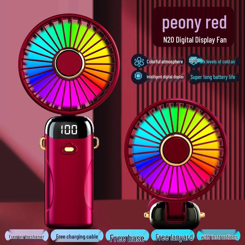 USB Rechargeable Mini Handheld Fan with Aromatherapy and Silent Brushless Motor 19.4*6.9*5.3 cm
USB Rechargeable Mini Handheld Fan with Aromatherapy and Silent Brushless Motor 19.4*6.9*5.3 cm