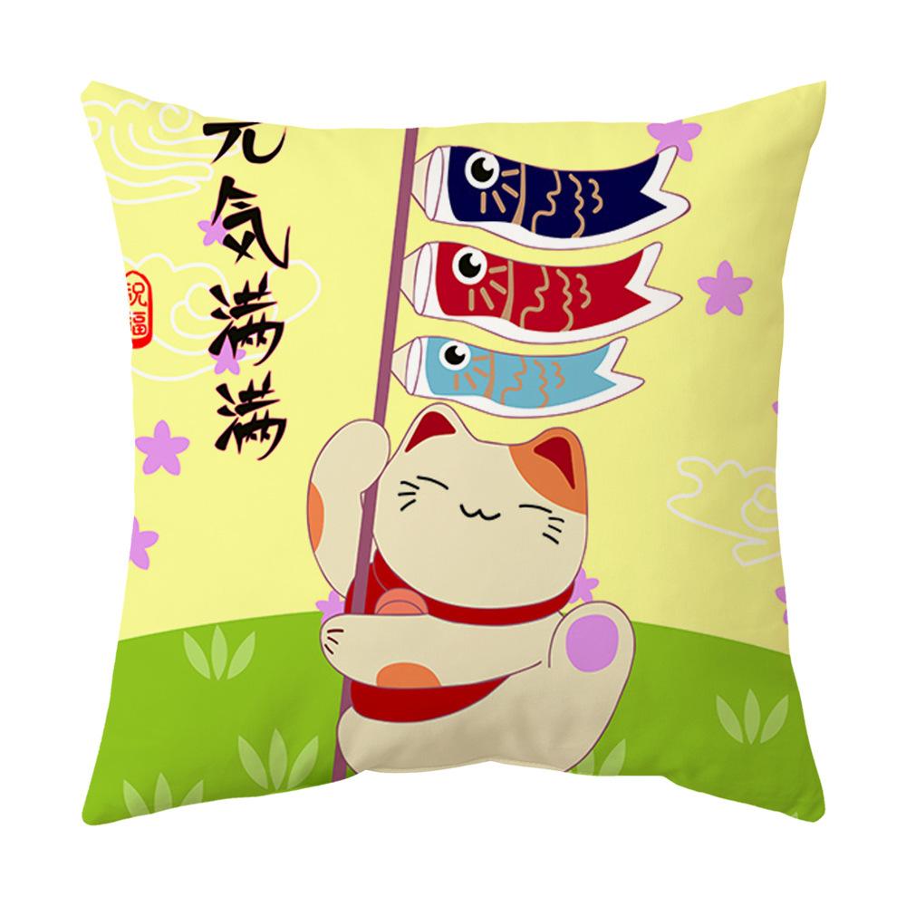 Новогодняя наволочка Lucky Cat Весенний фестиваль Красный праздничный чехол для подушки Диван Декоративная поясничная наволочка
Новогодняя наволочка Lucky Cat Весенний фестиваль Красный праздничный чехол для подушки Диван Декоративная поясничная наволочка