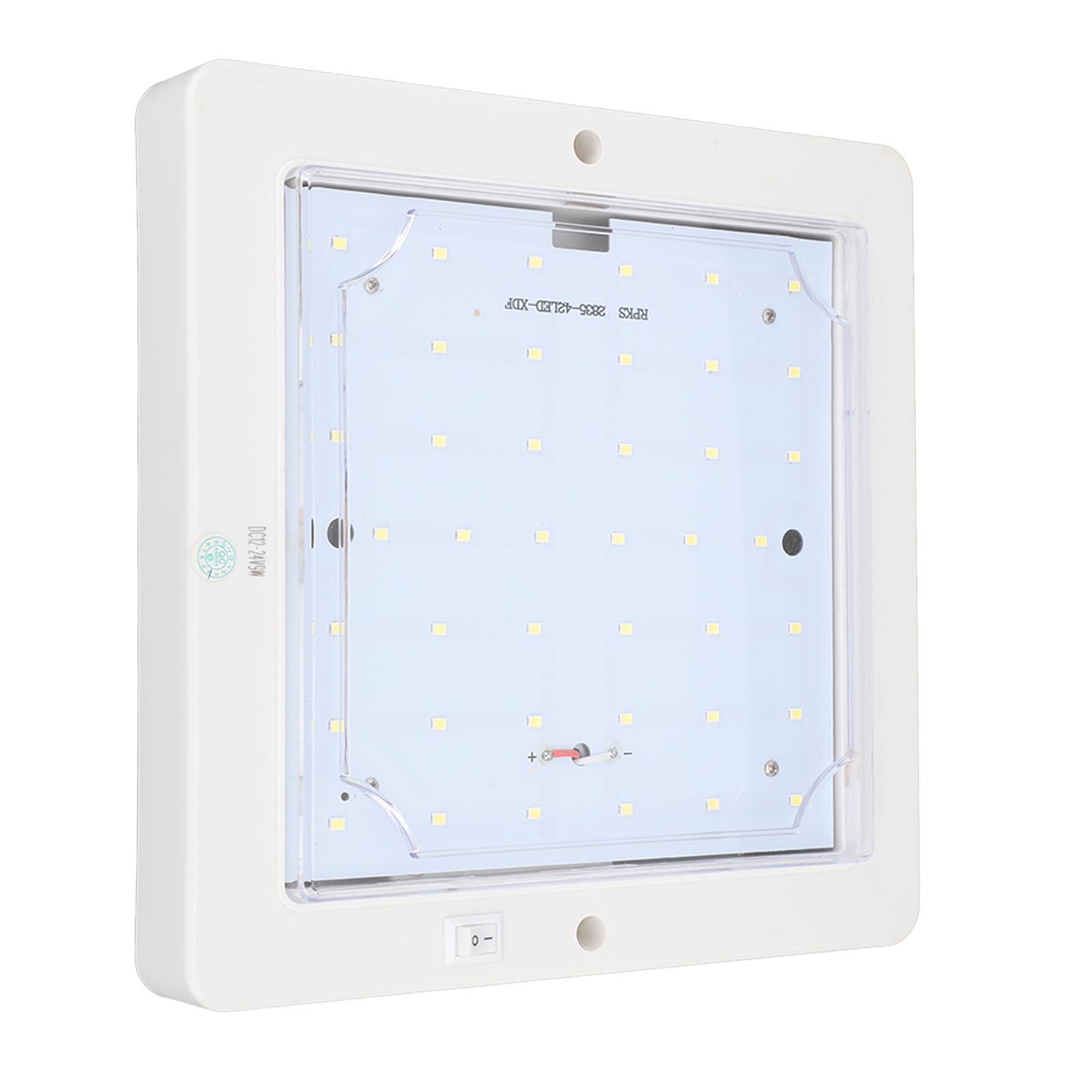 Квадратная потолочная лампа для салона RV 8x8 дюймов, 9 Вт LED, 12-24 В, потолочный светильник для крыши, лампа для салона, для автомобиля, прицепа, автодома
Квадратная потолочная лампа для салона RV 8x8 дюймов, 9 Вт LED, 12-24 В, потолочный светильник для крыши, лампа для салона, для автомобиля, прицепа, автодома