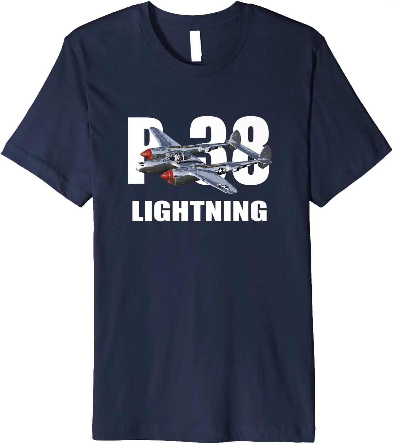WWII US Air Force P38 Lightning Fighter TShirt Summer Cotton ONeck Short Sleeve Mens T Shirt New S3XL 4XL
WWII US Air Force P38 Lightning Fighter TShirt Summer Cotton ONeck Short Sleeve Mens T Shirt New S3XL 4XL