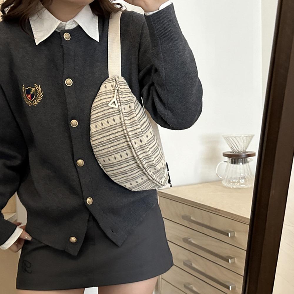 Casual Women Chest Bag Zipper Droplet Shaped Crossbody Bag Portable Sports Shoulder Bag Men/women коричневий
Casual Women Chest Bag Zipper Droplet Shaped Crossbody Bag Portable Sports Shoulder Bag Men/women коричневий