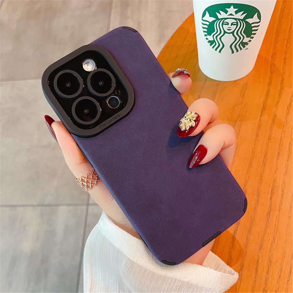 Suede Lambskin Leather Full Phone Case For iPhone 16 15 14 Plus 13 12 11 Pro Max Shockproof Bumper Silicone Soft Cover For iPhone 14 Pro
Suede Lambskin Leather Full Phone Case For iPhone 16 15 14 Plus 13 12 11 Pro Max Shockproof Bumper Silicone Soft Cover For iPhone 14 Pro