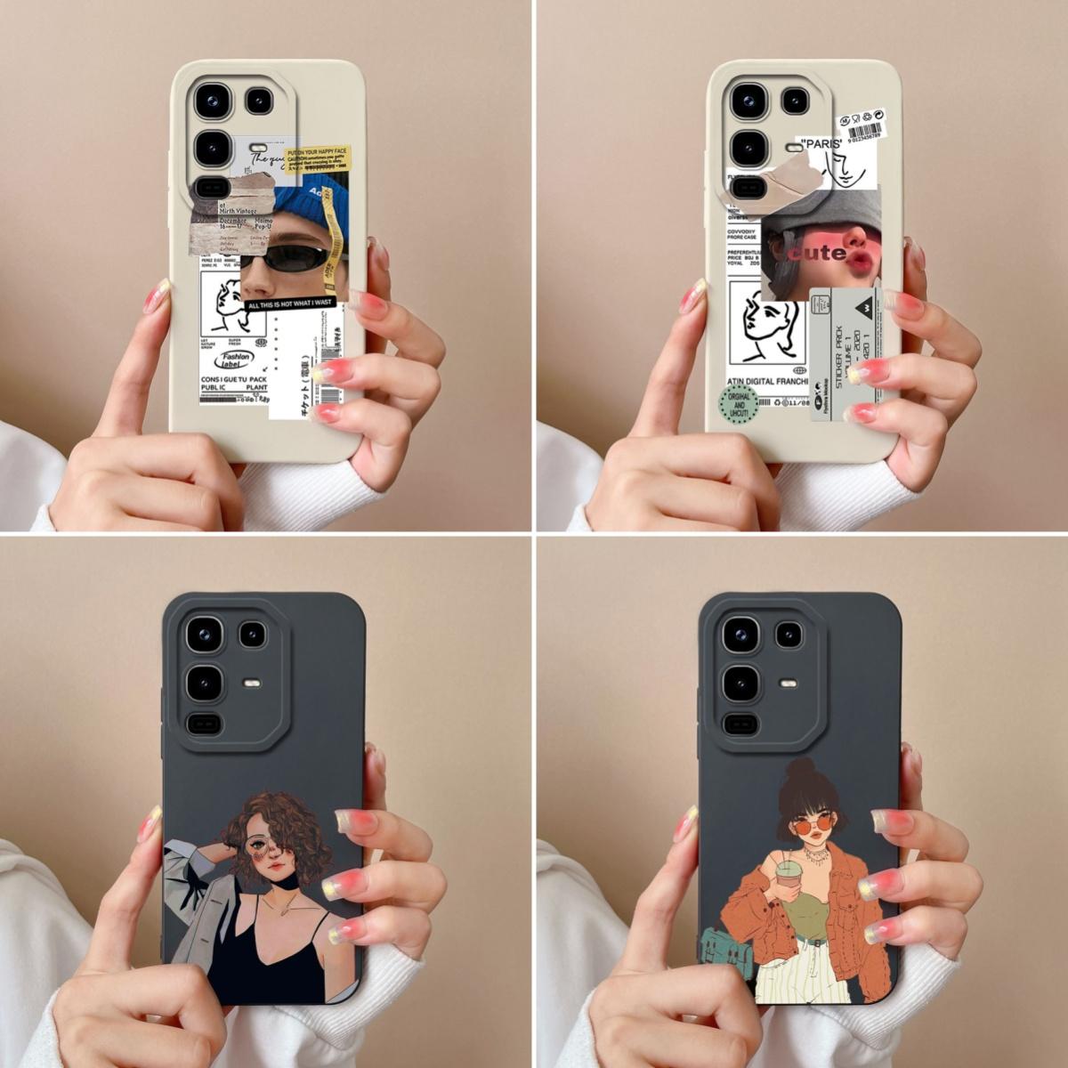 Bumper Bags For Infinix Note 50X 50 Pro Plus 50S 5G Elegant Girl Pattern Square Soft Liquid Silicone Anti Drop Protective Case For Infinix Back Cover Infinix Note 50 5G
Bumper Bags For Infinix Note 50X 50 Pro Plus 50S 5G Elegant Girl Pattern Square Soft Liquid Silicone Anti Drop Protective Case For Infinix Back Cover Infinix Note 50 5G