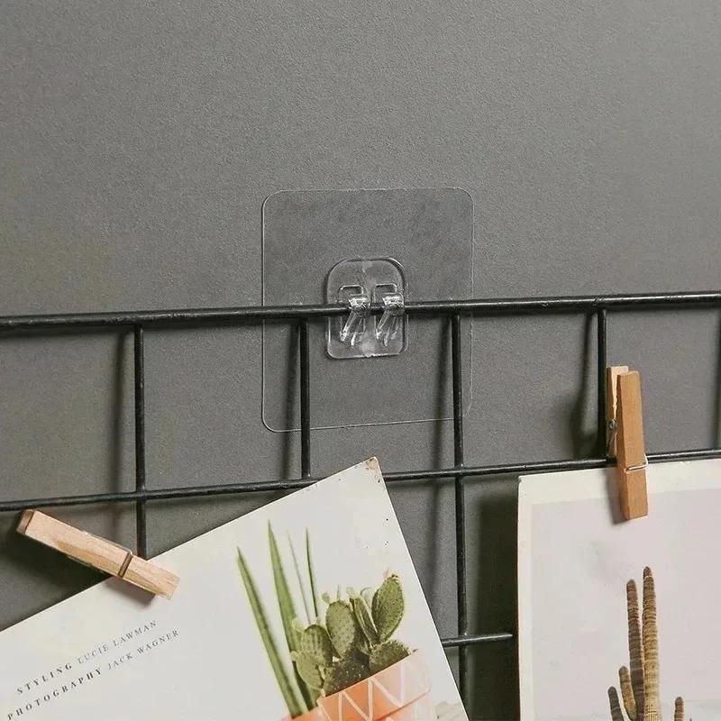 30/1pcs Transparent Self Adhesive Hooks Hanging Holder Shelf Wall Hook Kitchen Bathroom Storage Fixing Rack Traceless Stickers 1PC
30/1pcs Transparent Self Adhesive Hooks Hanging Holder Shelf Wall Hook Kitchen Bathroom Storage Fixing Rack Traceless Stickers 1PC