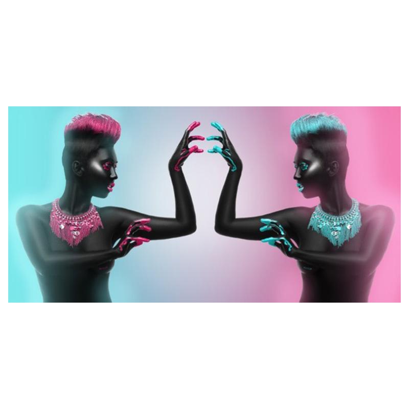 Две черные африканские обнаженные женщины, картина маслом на холсте, постеры и принты, скандинавская настенная картина для гостиной, домашний декор 20x40cm
Две черные африканские обнаженные женщины, картина маслом на холсте, постеры и принты, скандинавская настенная картина для гостиной, домашний декор 20x40cm