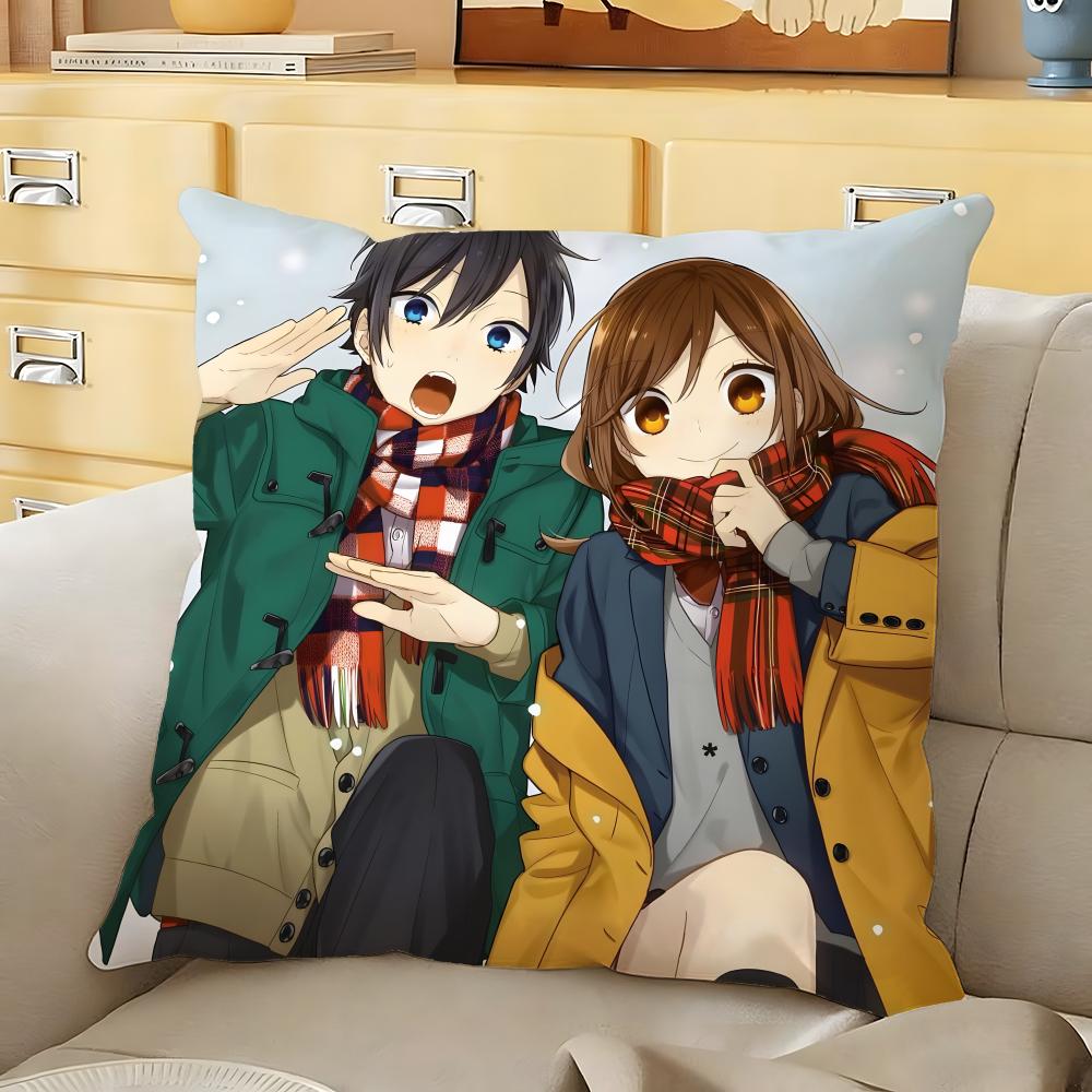 Anime cartoon Horimiya Cushion Cover Soft Durable Reversible Pillow Cover Home Car MultiScene Daily Comfort Pillowcase 30X30cm
Anime cartoon Horimiya Cushion Cover Soft Durable Reversible Pillow Cover Home Car MultiScene Daily Comfort Pillowcase 30X30cm