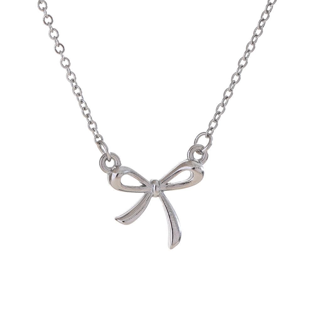 Yhpup Minimalist Chic Stainless Steel Bowknot Bow Small Pendant Necklace for Women Waterproof Hot Style Trendy Jewelry Bijoux
Yhpup Minimalist Chic Stainless Steel Bowknot Bow Small Pendant Necklace for Women Waterproof Hot Style Trendy Jewelry Bijoux
