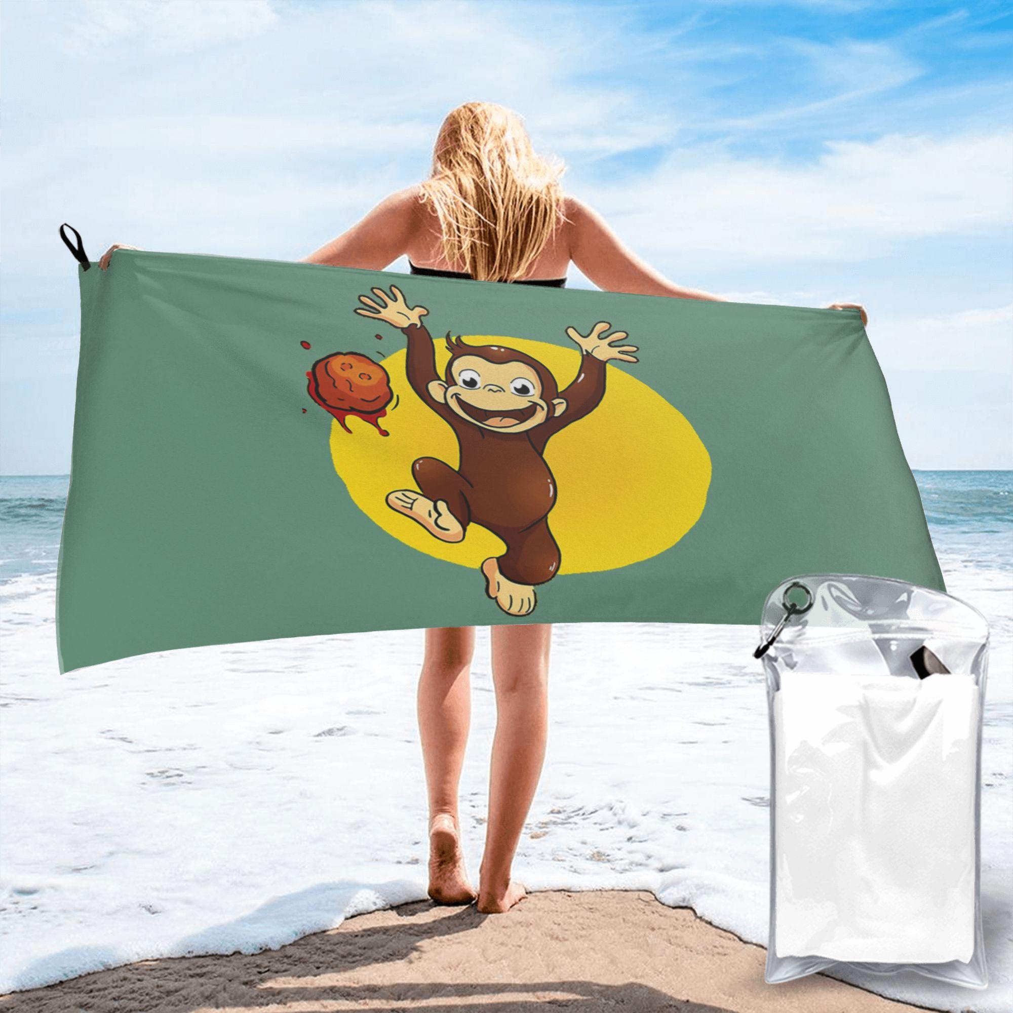curious george monkey happynes Beach Towel Soft Microfiber Quick Dry Absorbent Quick Towels For Bath W30*H60(CM)
curious george monkey happynes Beach Towel Soft Microfiber Quick Dry Absorbent Quick Towels For Bath W30*H60(CM)