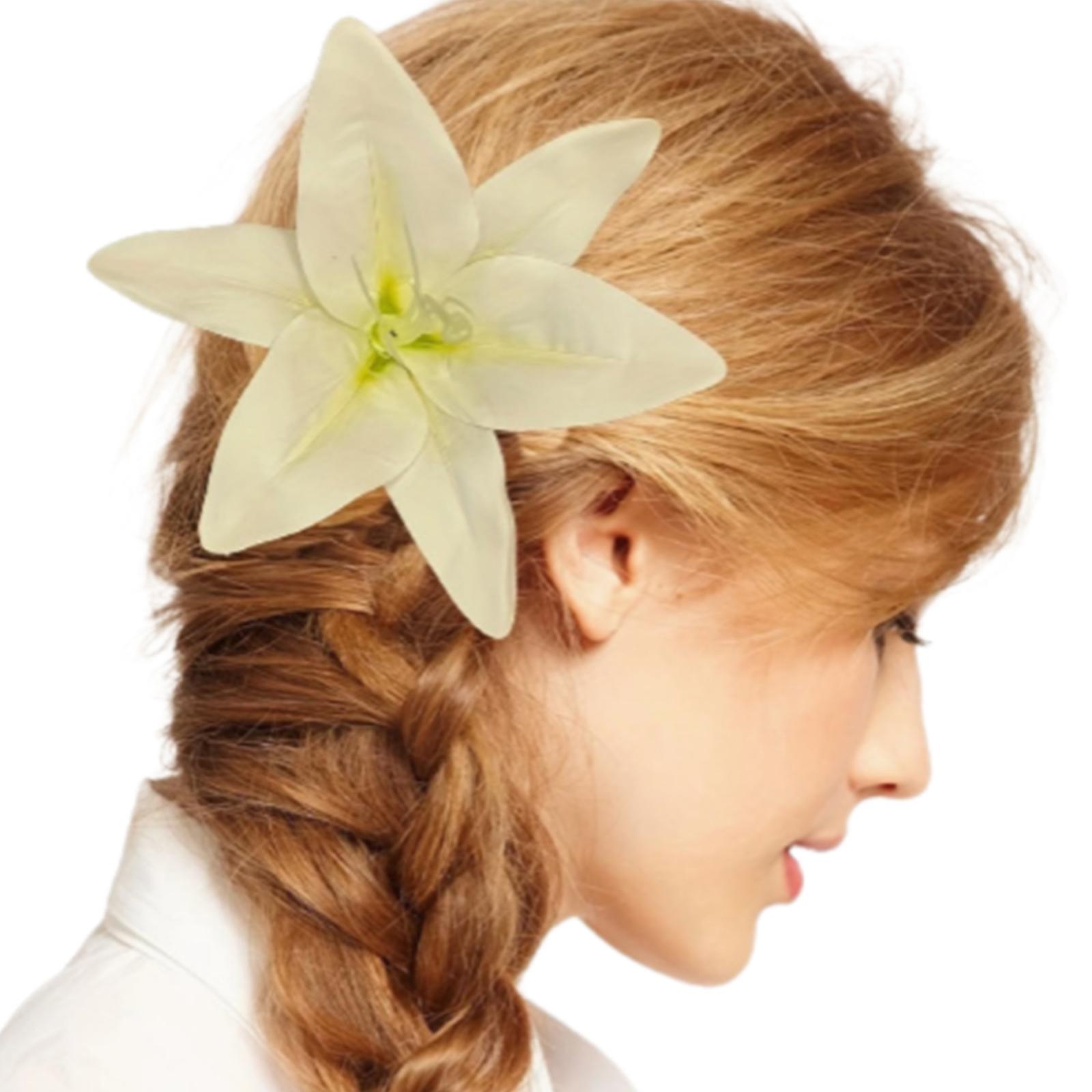 Elegant 3D Lily Hair Clip With Nonslip Metal Clip For Women Updos Resin Flower Hair Clamp Fashion Hair Styling Accessory белый
Elegant 3D Lily Hair Clip With Nonslip Metal Clip For Women Updos Resin Flower Hair Clamp Fashion Hair Styling Accessory белый