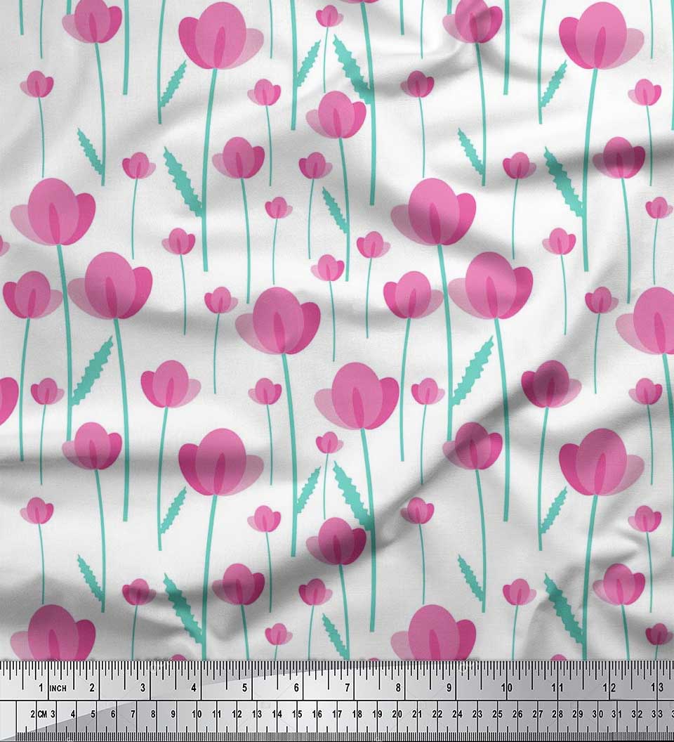 Soimoi Japan Crepe Satin Тканина з листям і квітковим малюнком для швейної тканини, метр 42 дюйма 42 Inch Wide - Poly Crepe білий
Soimoi Japan Crepe Satin Тканина з листям і квітковим малюнком для швейної тканини, метр 42 дюйма 42 Inch Wide - Poly Crepe білий