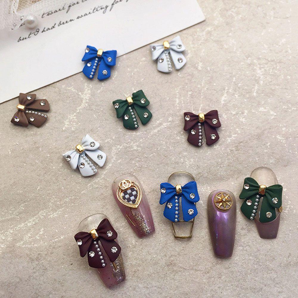 Bowknot Rhinestone Manicure Accessories DIY Ornaments Bow Nail Art Jewelry 3D Nail Art Decorations
Bowknot Rhinestone Manicure Accessories DIY Ornaments Bow Nail Art Jewelry 3D Nail Art Decorations