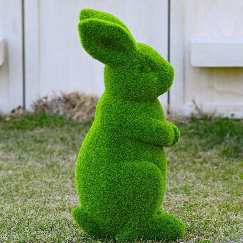 Easter Green Moss Bunny Standing Figurine Weatherproof Outdoor Garden Statue Desktop Ornament for Easter Party Kids Gift зелений
Easter Green Moss Bunny Standing Figurine Weatherproof Outdoor Garden Statue Desktop Ornament for Easter Party Kids Gift зелений