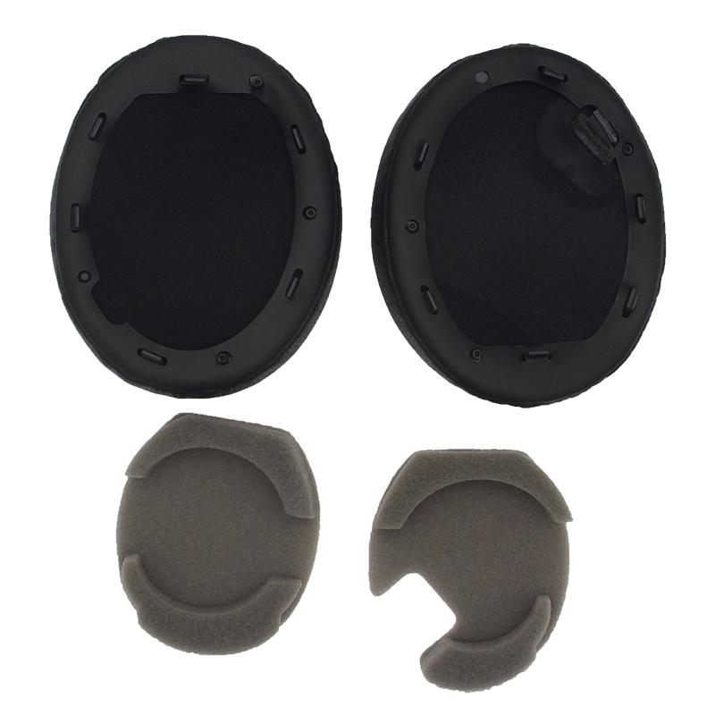 1 Pair Replacement Earpad for Sony WH-1000XM4 Headphone Silicone Ear Cap with Crowbar Platinum Silver 
1 Pair Replacement Earpad for Sony WH-1000XM4 Headphone Silicone Ear Cap with Crowbar Platinum Silver