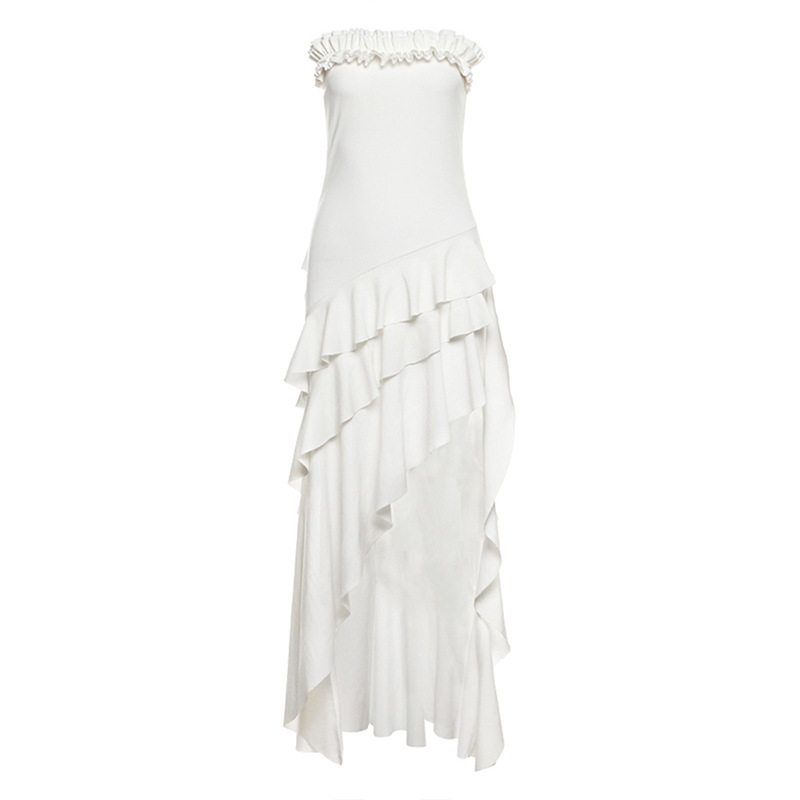 Cross-Border European and American Style 2025 Summer New Women s Dress with Irregular Layered Skirt, Elegant and Stylish Bustier Dress White S
Cross-Border European and American Style 2025 Summer New Women s Dress with Irregular Layered Skirt, Elegant and Stylish Bustier Dress White S