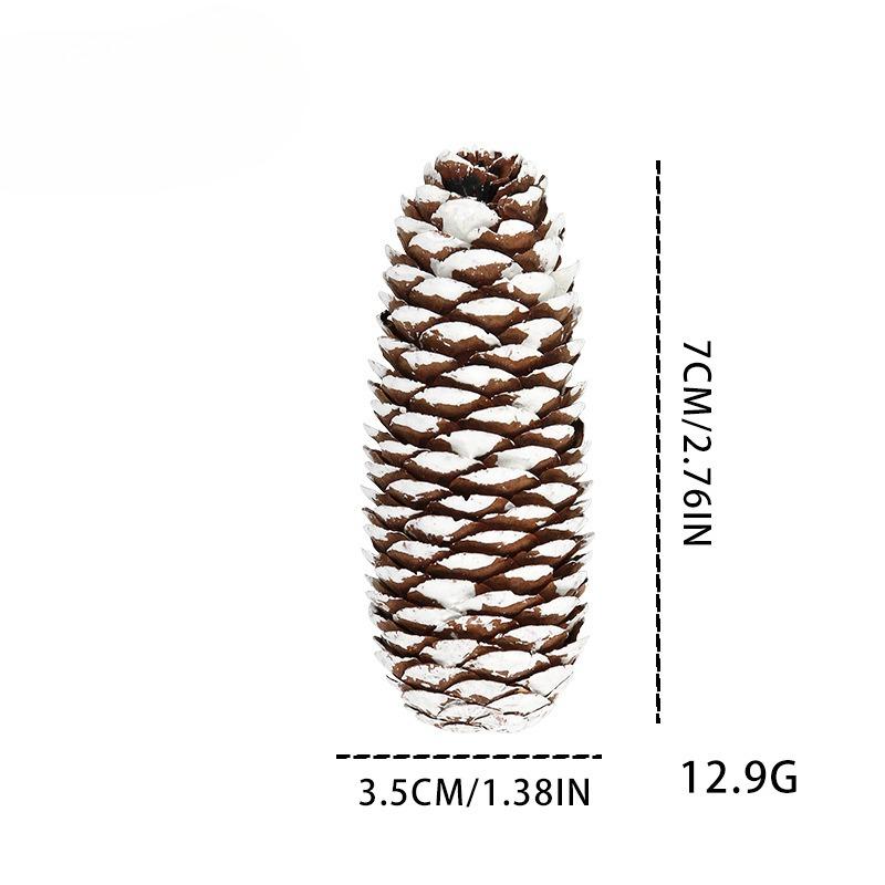 Christmas Decorations: Natural Pinecones Dusted with White Powder, Handmade Christmas Tree Garlands Materials, Douglas Fir Photography Props 7-8cm
Christmas Decorations: Natural Pinecones Dusted with White Powder, Handmade Christmas Tree Garlands Materials, Douglas Fir Photography Props 7-8cm