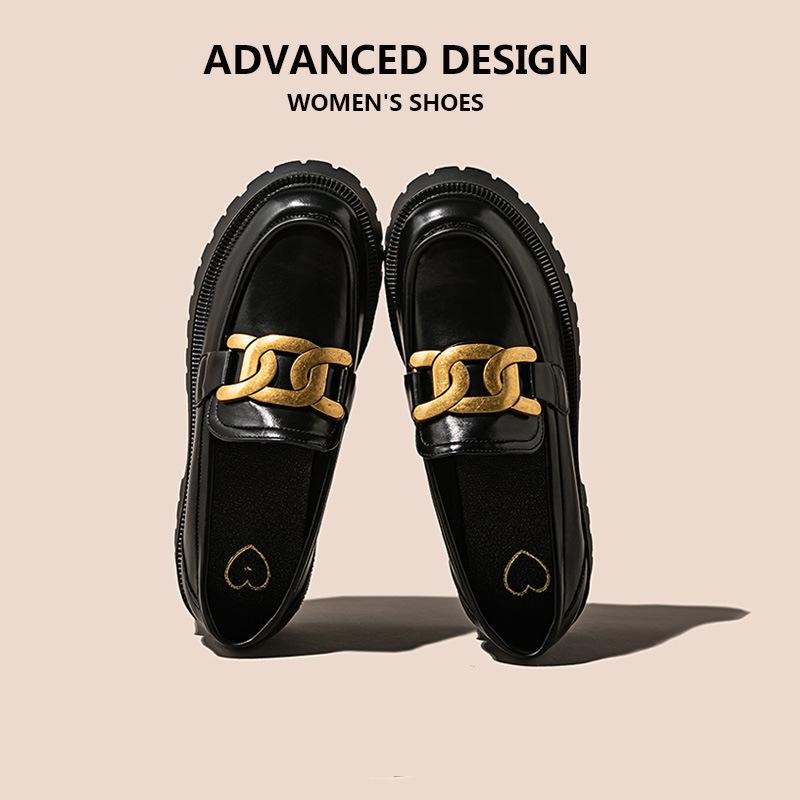 Lefu Shoes, женские туфли в британском стиле для ленивых на толстой подошве с металлической пряжкой и мягкой подошвой в стиле ретро, одинарные туфли Muffin JK
Lefu Shoes, женские туфли в британском стиле для ленивых на толстой подошве с металлической пряжкой и мягкой подошвой в стиле ретро, одинарные туфли Muffin JK