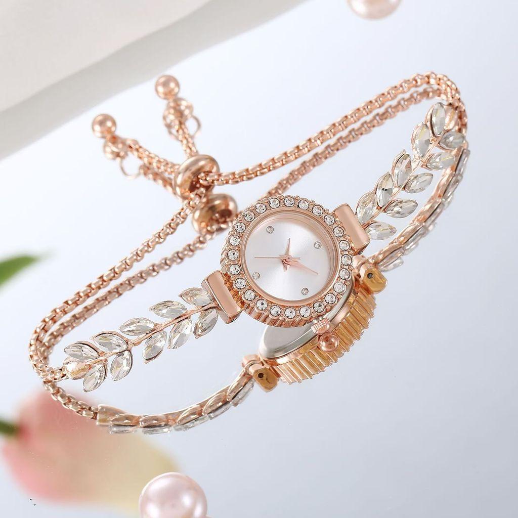 Ladies Quartz Watch With Crystal Water Diamonds And Adjustable Chain For Casual Wear белый
Ladies Quartz Watch With Crystal Water Diamonds And Adjustable Chain For Casual Wear белый