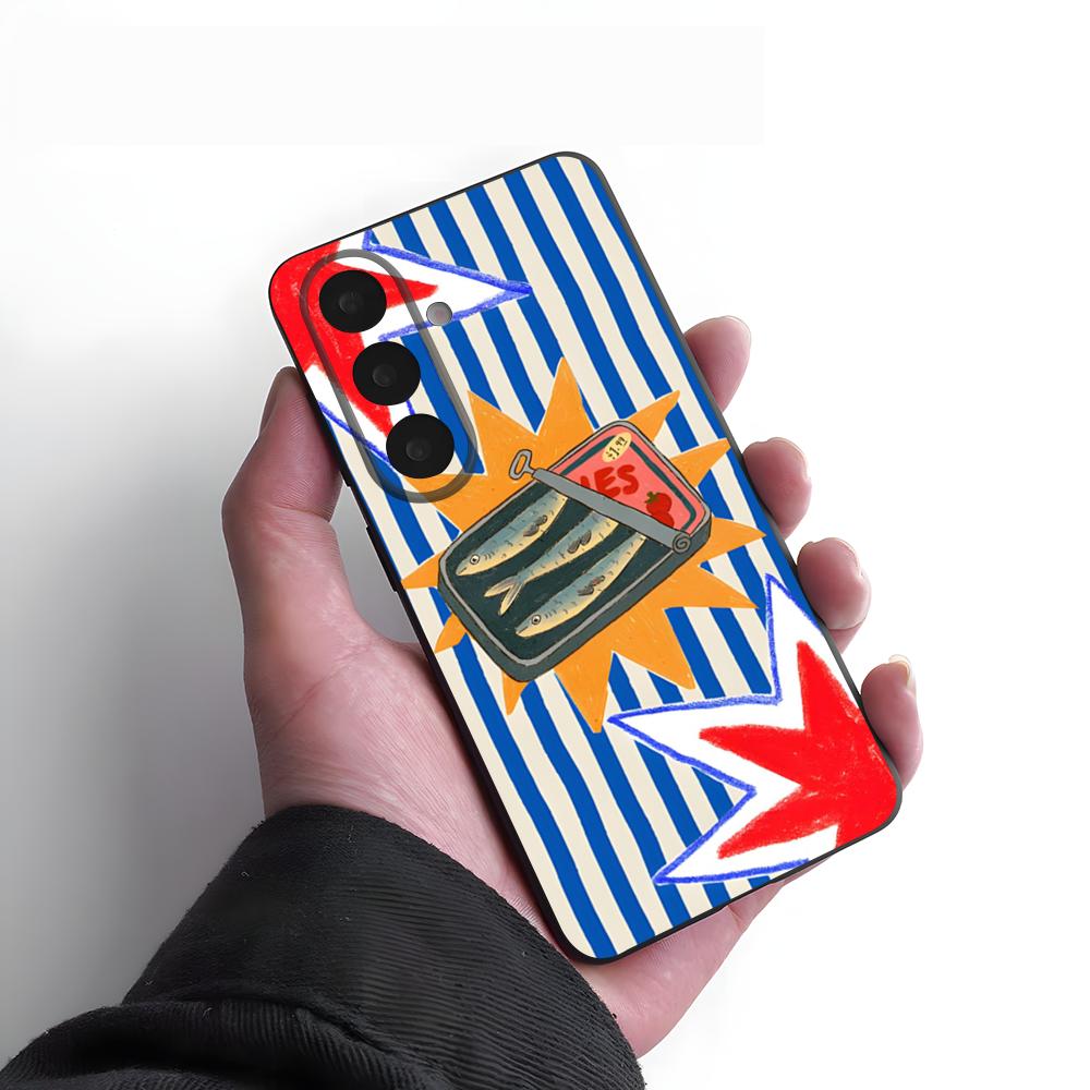 Sardines Fish Art Phone Case For Samsung A25 A13 A33 5G A54 A36 A35 A56 A52 A14 Shockproof Soft Cover Samsung A14
Sardines Fish Art Phone Case For Samsung A25 A13 A33 5G A54 A36 A35 A56 A52 A14 Shockproof Soft Cover Samsung A14
