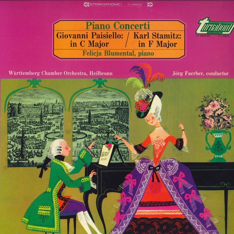 LP Record GIOVANNI PAISIELLO KARL STAMITZ F Piano Concerti TV34001S TURNABOUT US Classical Used
LP Record GIOVANNI PAISIELLO KARL STAMITZ F Piano Concerti TV34001S TURNABOUT US Classical Used