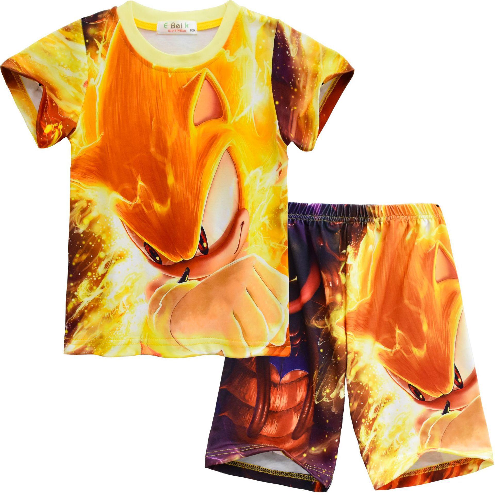 Short Sleeve, Cartoon Digital Printing, Children S Short Sleeve Loungewear Set 9091 110
Short Sleeve, Cartoon Digital Printing, Children S Short Sleeve Loungewear Set 9091 110