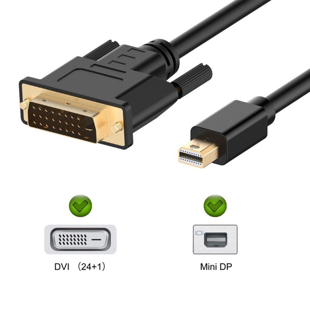 1,8-метровый кабель-конвертер Thunder-bolt Port Line Video Cable Mini DisplayPort to DVI Mini DP to DVI Cable 1.8M белый
1,8-метровый кабель-конвертер Thunder-bolt Port Line Video Cable Mini DisplayPort to DVI Mini DP to DVI Cable 1.8M белый