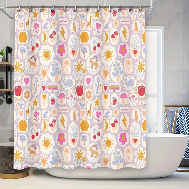 Cute Animal Forest Shower Curtain Woodland Deer Fox Cartoon Bathroom Decor Set Waterproof Vintage Backdrop W60H190(CM)-1 Pcs
Cute Animal Forest Shower Curtain Woodland Deer Fox Cartoon Bathroom Decor Set Waterproof Vintage Backdrop W60H190(CM)-1 Pcs