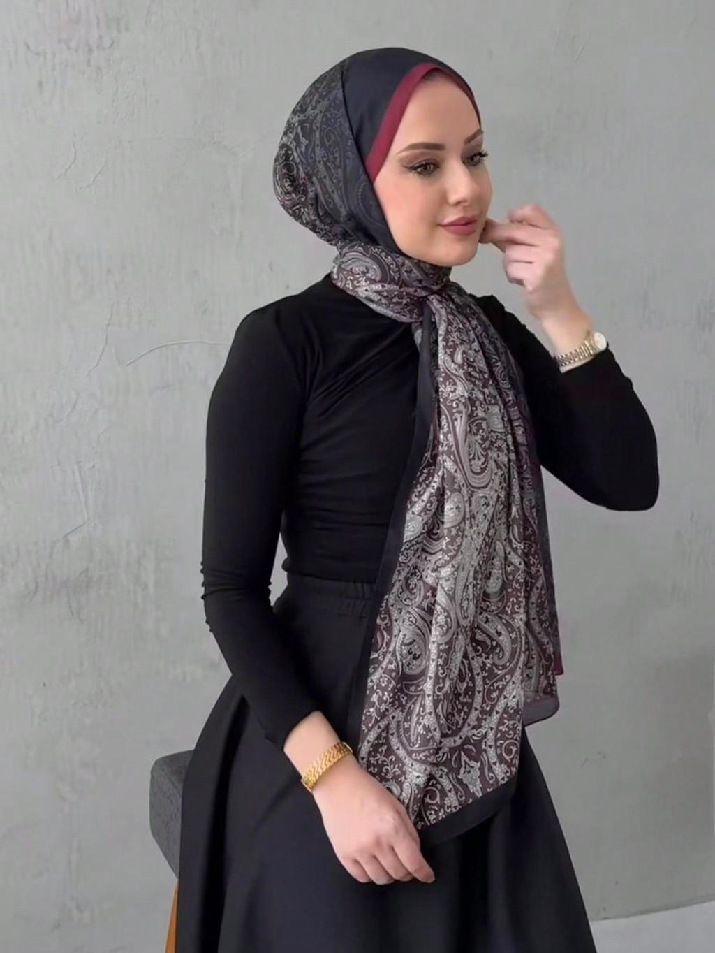 Soft Chiffon Long Shawl With Versatile Style For Daily Casual And Travel сірий колір
Soft Chiffon Long Shawl With Versatile Style For Daily Casual And Travel сірий колір