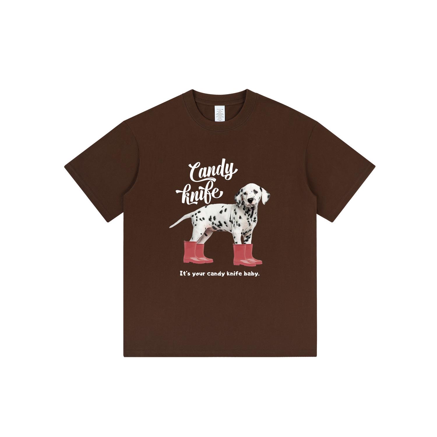 Хлопковая футболка с принтом щенков, унисекс, приталенного кроя, с коротким рукавом, дизайн весна/лето M коричневый
Хлопковая футболка с принтом щенков, унисекс, приталенного кроя, с коротким рукавом, дизайн весна/лето M коричневый