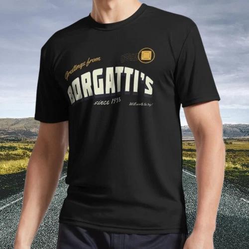 New Shirt Borgatti s Postcard Design Active T-Shirt Funny Size S - 5XL 4XL
New Shirt Borgatti s Postcard Design Active T-Shirt Funny Size S - 5XL 4XL