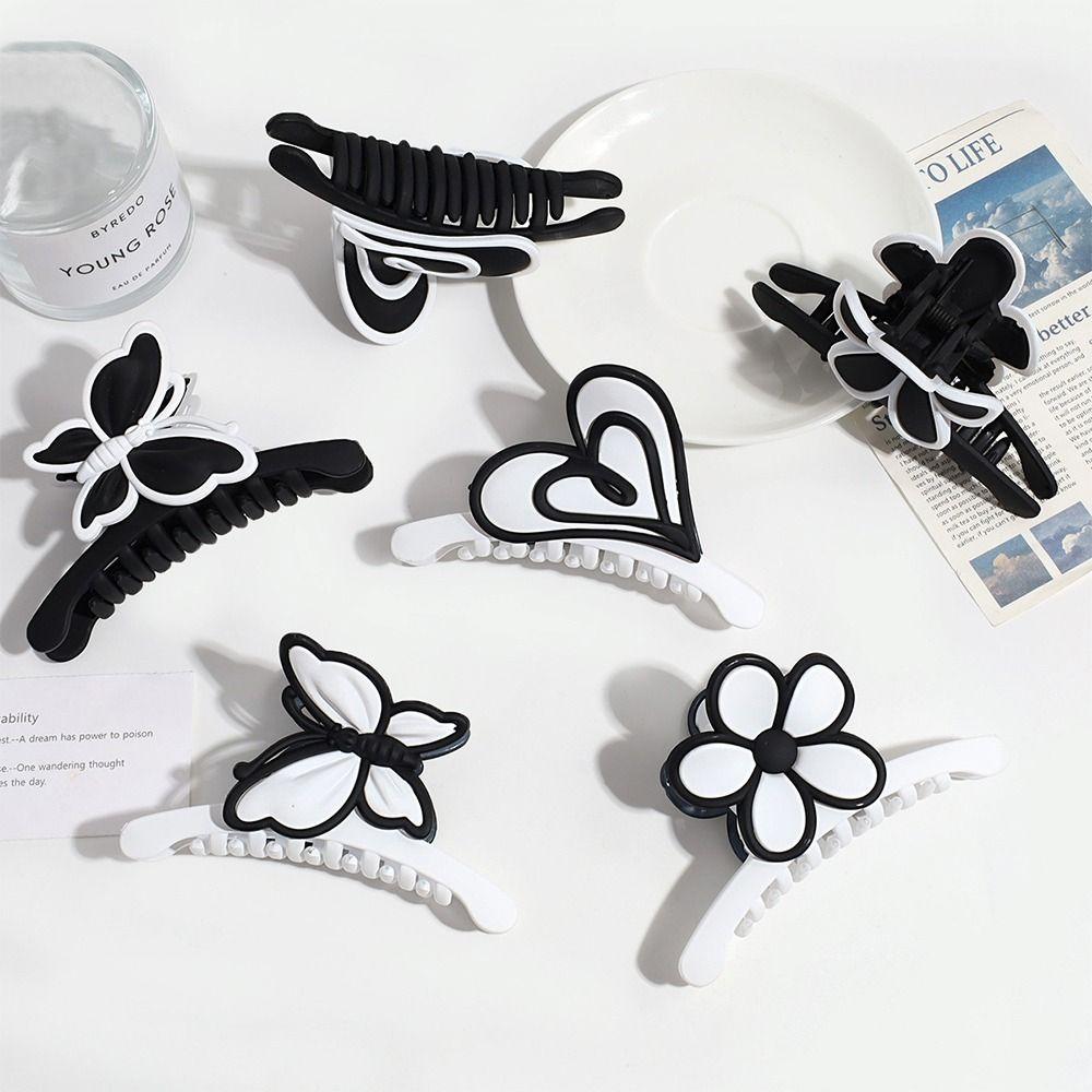 Non-Slip Hair Claw Clips Sweet Flower Hair Clips for Thick Hair Large Matte Shark Clips for Women Heart Black
Non-Slip Hair Claw Clips Sweet Flower Hair Clips for Thick Hair Large Matte Shark Clips for Women Heart Black