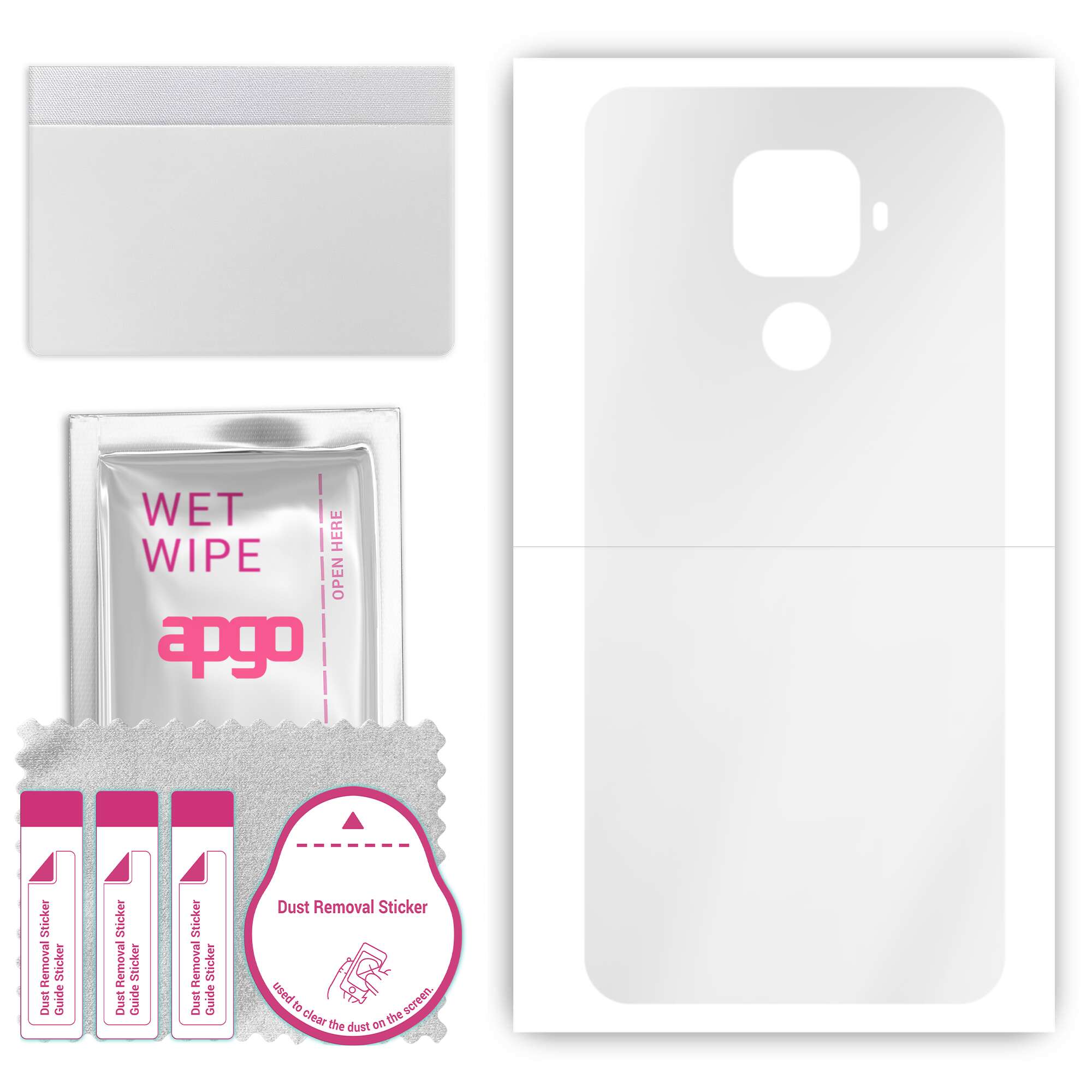 apgo Ultra Clear Protective Skin Sticker for the back compatible with Huawei nova 5i Pro, Wrap Film, Hydrogel Film, Flexible, Soft TPU with positionin
apgo Ultra Clear Protective Skin Sticker for the back compatible with Huawei nova 5i Pro, Wrap Film, Hydrogel Film, Flexible, Soft TPU with positionin