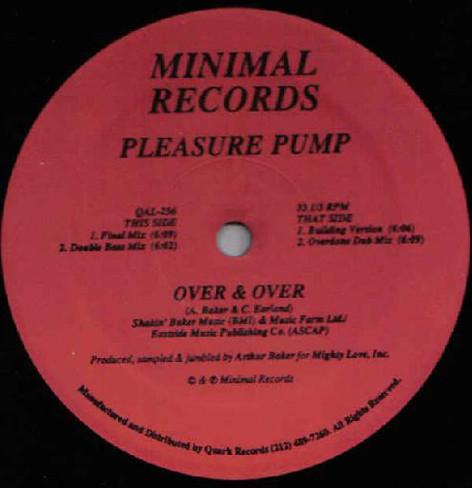 12inch Record PLEASURE PUMP - Over & Over QAL256 MINIMAL 1991 US Dance & Electronica Used
12inch Record PLEASURE PUMP - Over & Over QAL256 MINIMAL 1991 US Dance & Electronica Used