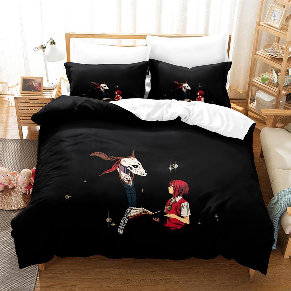 3D Print Anime The Ancient Magus Bride Bedding Set Single Twin Full Queen King Size Bed Set Adult Kid Bedroom Duvet cover Sets EU Twin 135x200cm
3D Print Anime The Ancient Magus Bride Bedding Set Single Twin Full Queen King Size Bed Set Adult Kid Bedroom Duvet cover Sets EU Twin 135x200cm