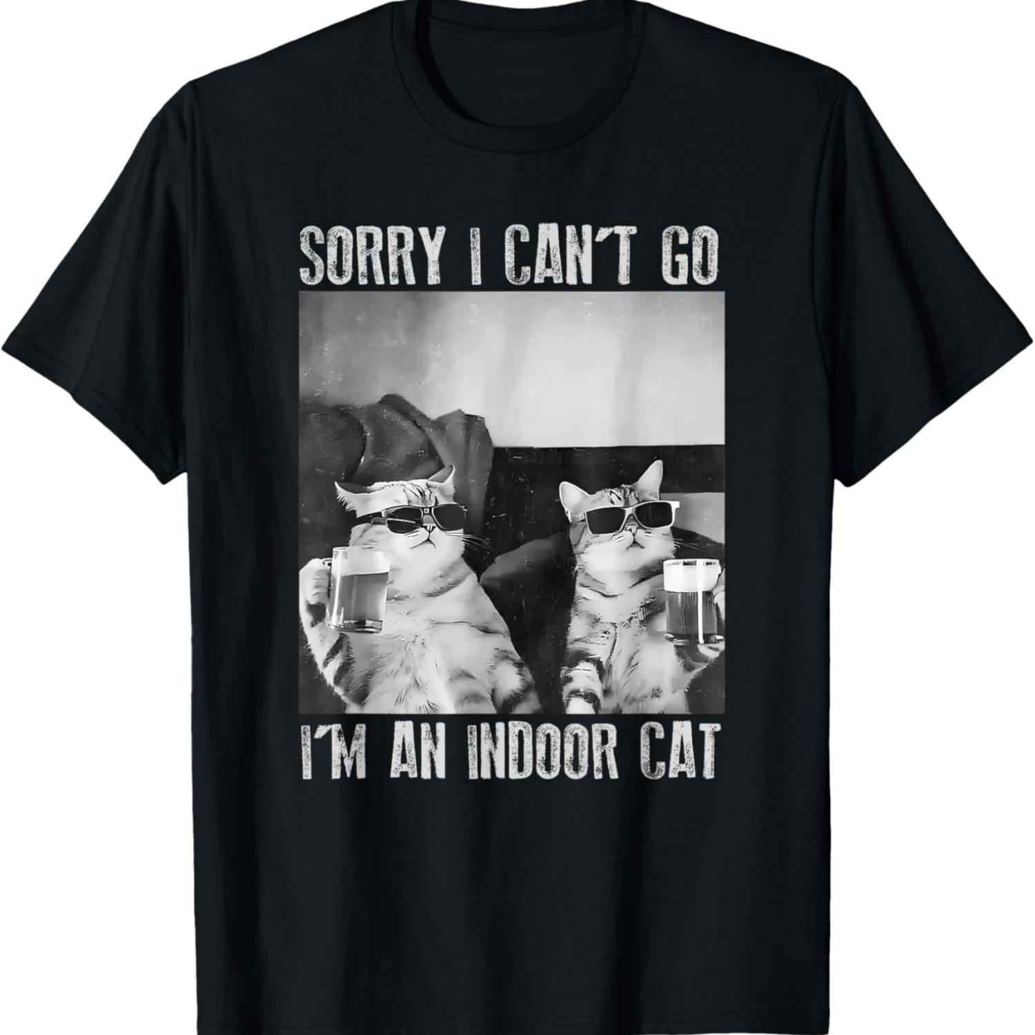 Funny Indoor Cat Meme Sorry I Can’t Go Retro Beer Lover T-Shirt S чёрный
Funny Indoor Cat Meme Sorry I Can’t Go Retro Beer Lover T-Shirt S чёрный