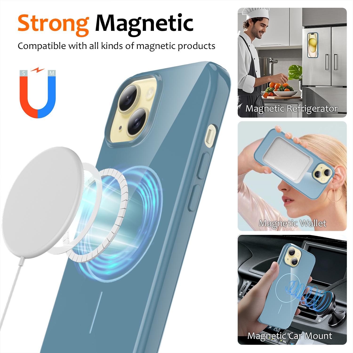 For iPhone 14 Magnetic Case Compatible with MagSafe TPU Phone Back Cover with Lanyard Desert Gold
For iPhone 14 Magnetic Case Compatible with MagSafe TPU Phone Back Cover with Lanyard Desert Gold