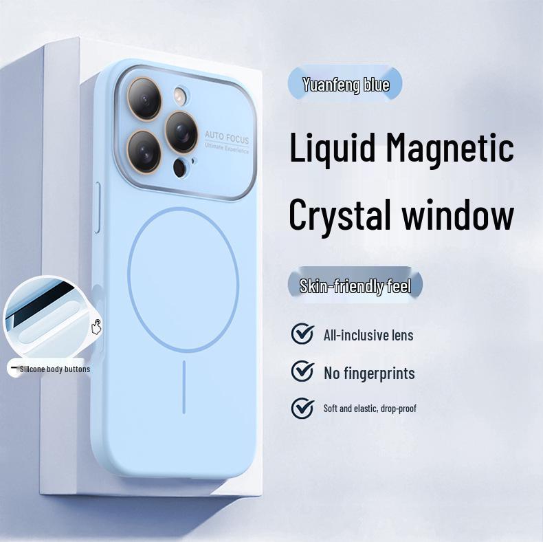 iPhone 17 Pro Large Window Silicone Case - Solid Color Matte iPhone 17 Pro
iPhone 17 Pro Large Window Silicone Case - Solid Color Matte iPhone 17 Pro